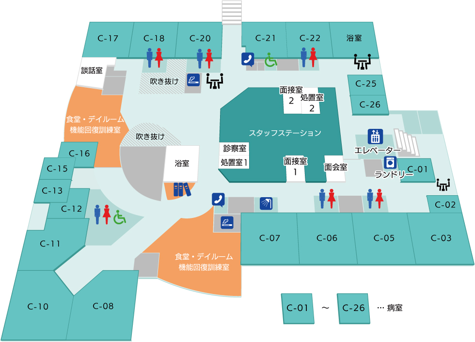 峡西病院 南山会 特定医療法人 山梨県 南アルプス市